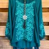 Andree What's New Everything I Do Blouse - Teal