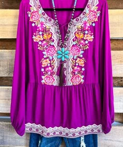 Andree Convincing With Pleasure Tunic - Magenta What's New