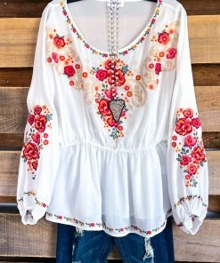 Andree What's New AHB EXCLUSIVE: Dashing With Zeal Blouse - Ivory