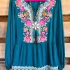 Andree Convincing With Pleasure Blouse - Teal