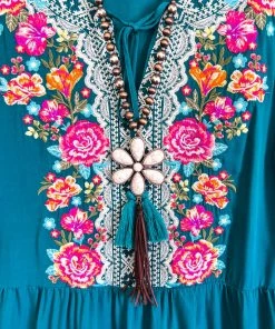 Andree Convincing With Pleasure Blouse - Teal