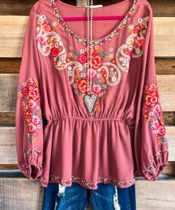 Andree AHB EXCLUSIVE: Dashing With Zeal Blouse - Mauve