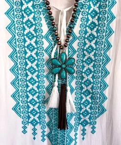 Andree Take On Me Embroidered Blouse - Ivory