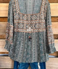 Andree Don't Look Back Top - Hunter Green - SALE