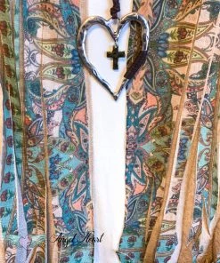 Origami AHB EXCLUSIVE: Counting The Stars Vest - Taupe/Turquoise What's New