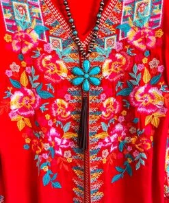 Andree What's New Obtaining Greatness Blouse - Tomato