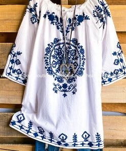 A&A AHB EXCLUSIVE: Sun Up Forever Tunic - White What's New