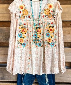 Andree Make One's Way Blouse- Cream Camel What's New