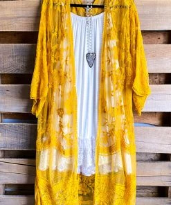 Jodifl What's New Beautiful Days Cardigan - Mustard
