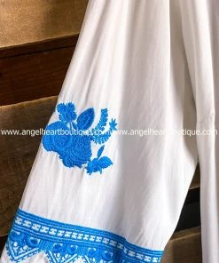 Andree By Unit AHB EXCLUSIVE - Couldn't Love You More Top - Ivory Turquoise