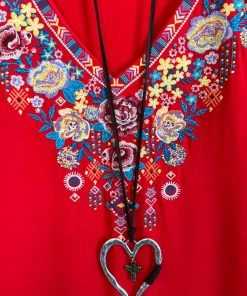 Andree Eye To Eye Blouse - Tomato What's New