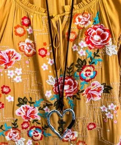 Andree Acquiring An Abundance Blouse - Marigold What's New