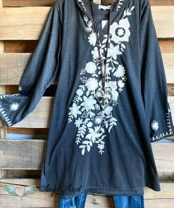 A&A What's New AHB EXCLUSIVE: Casual Chic Tunic- Grey