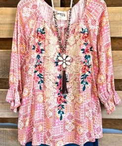 Andree What's New Carrying On Blouse - Multi