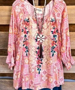 Andree What's New Carrying On Blouse - Multi