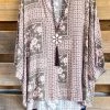 Andree Clarity For The Day Tunic - Sage Blush - SALE