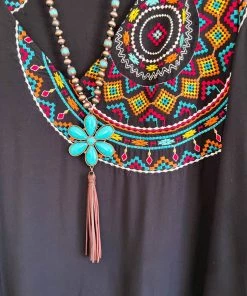 Andree Go The Distance Oversized Poncho/Top - Black