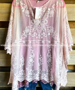 Origami What's New AHB EXCLUSIVE: Finding Perfection Kimono - Old Rose