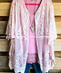 Origami What's New AHB EXCLUSIVE: Finding Perfection Kimono - Old Rose