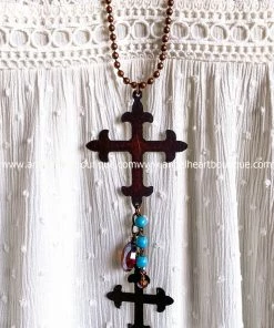 Angel Heart Boutique Energy Winds Cross Necklace What's New