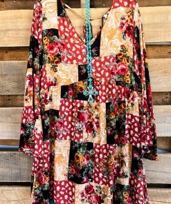 Andree Forever Grateful Tunic/Dress- Black Mix What's New