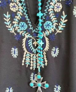 A&A Relaxed Intentions Tunic - Black What's New