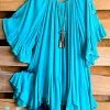 Sassybling What's New AHB EXCLUSIVE: Classy Oversized Tunic - Turquoise