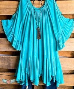 Sassybling What's New AHB EXCLUSIVE: Classy Oversized Tunic - Turquoise 9 Sassybling What's New AHB EXCLUSIVE: Classy Oversized Tunic - Turquoise