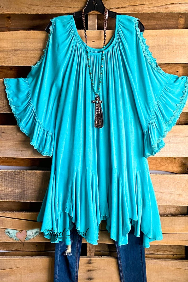 Sassybling What's New AHB EXCLUSIVE: Classy Oversized Tunic - Turquoise 5 Sassybling What's New AHB EXCLUSIVE: Classy Oversized Tunic - Turquoise