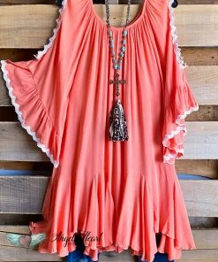 Sassybling What's New AHB EXCLUSIVE: Classy Oversized Tunic - Peach