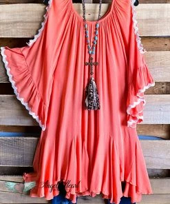 Sassybling What's New AHB EXCLUSIVE: Classy Oversized Tunic - Peach