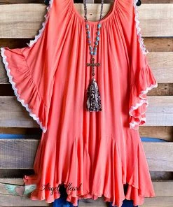 Sassybling What's New AHB EXCLUSIVE: Classy Oversized Tunic - Peach