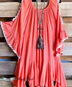 Sassybling What's New AHB EXCLUSIVE: Classy Oversized Tunic - Peach