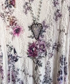 Origami AHB EXCLUSIVE: Laughing Now Layered Tunic - Beige/Floral