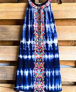 Andree The Best Of Times Dress - Navy - SALE