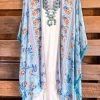 GiGiO Love Without End Kimono - Lt. Blue