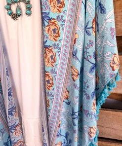 GiGiO Love Without End Kimono - Lt. Blue