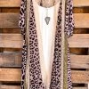 GiGiO What's New Life In The Fast Lane Kimono -Mocha/Golden