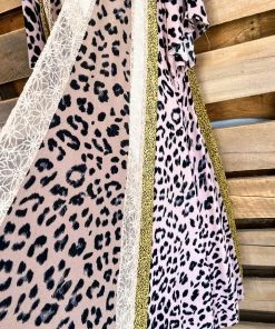 GiGiO What's New Life In The Fast Lane Kimono -Mocha/Golden