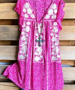 Andree AHB EXCLUSIVE: Timeless Travels Dress - Hot Pink