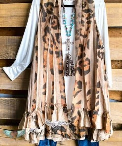 Origami AHB EXCLUSIVE: Counting The Stars Vest - TP/leopard