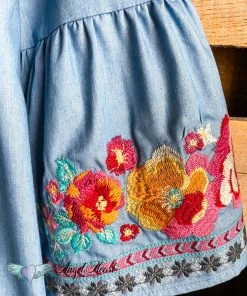 Andree What's New AHB EXCLUSIVE: Fashion Life Top - Lt. Denim