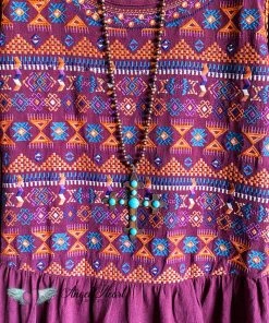 Andree What's New Delightful Day Top - Burgundy