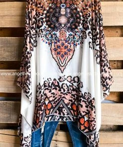 Trendology What's New AHB EXCLUSIVE: Wild Thing Kaftan - Ivory