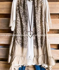 Origami AHB EXCLUSIVE: Every Other Memory Vest - Taupe/ Animal