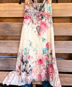 Origami AHB EXCLUSIVE: Love Is Alive Dress - Beige/Rose What's New