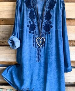 Andree By Unit What's New AHB EXCLUSIVE: Here When You Need Me Dress - Denim Blue