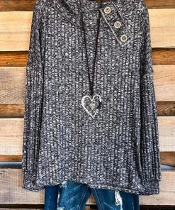 Haptics Let Your Love Flow Top - Black What's New