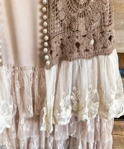 Sassy Bling AHB EXCLUSIVE: Only The Young Vest - Mocha -100% COTTON What's New