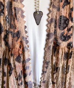 Origami AHB EXCLUSIVE: Brighten My Day Vest - Taupe/Leopard